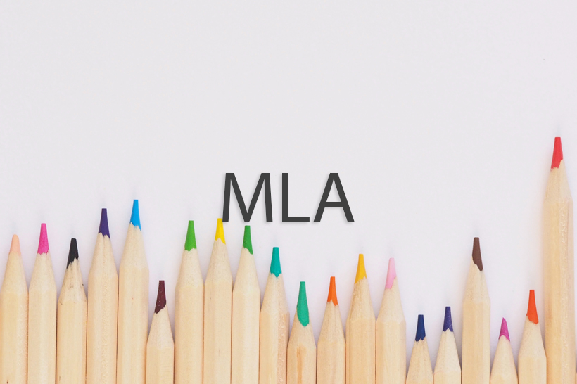 how to format a term paper mla